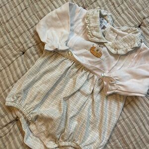 Baby Loren pumpkin Smock